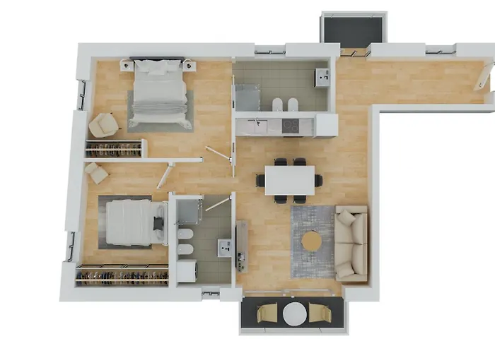 Apartment Magic Deluxe - Free Parking