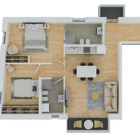 Lägenhet Magic Deluxe - Free Parking